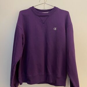 Champion Men's Crewneck in Rich Purple
